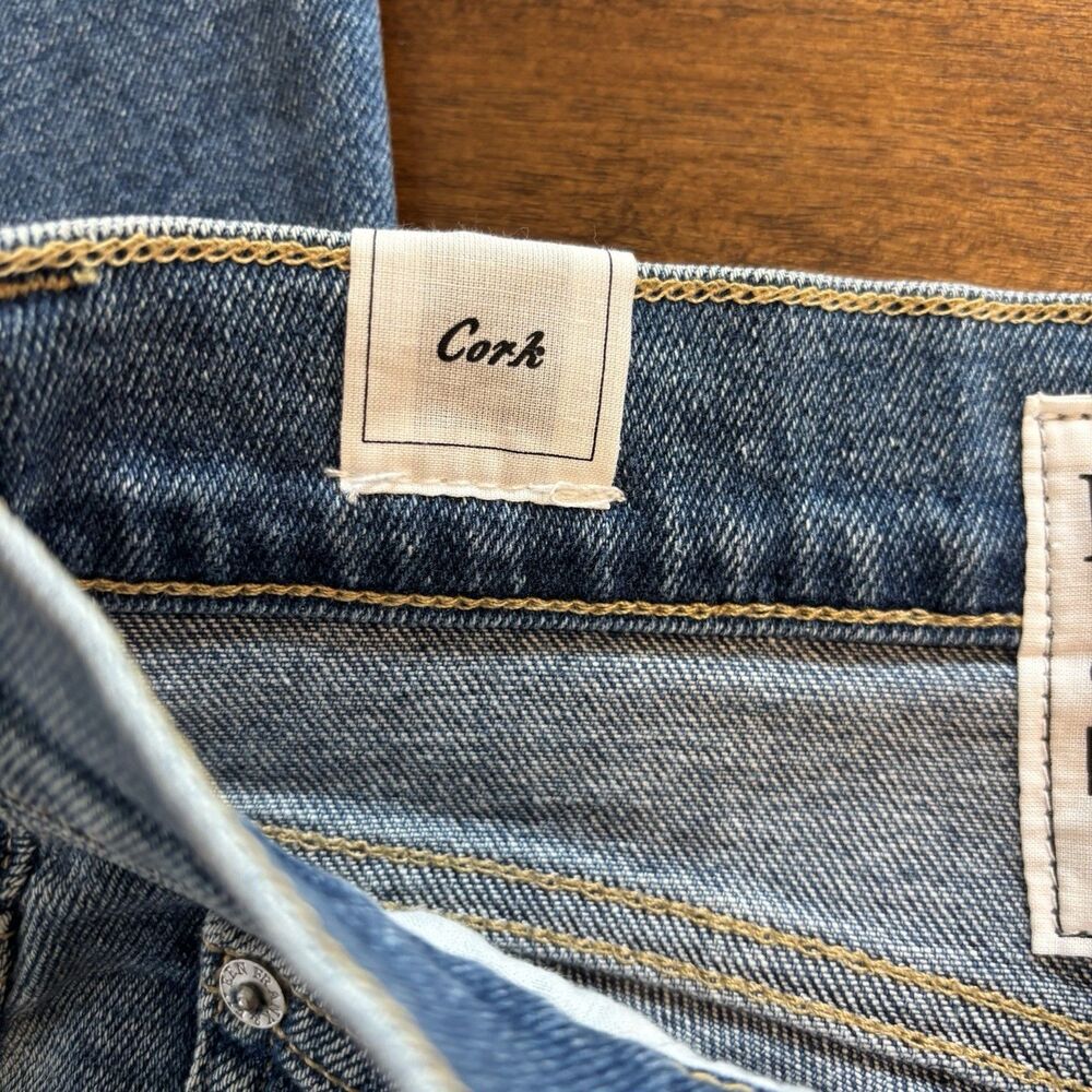 FRANK & EILEEN Cork Everyday Jeans Medium Everyday Blue SZ 25 - Picture 7 of 9